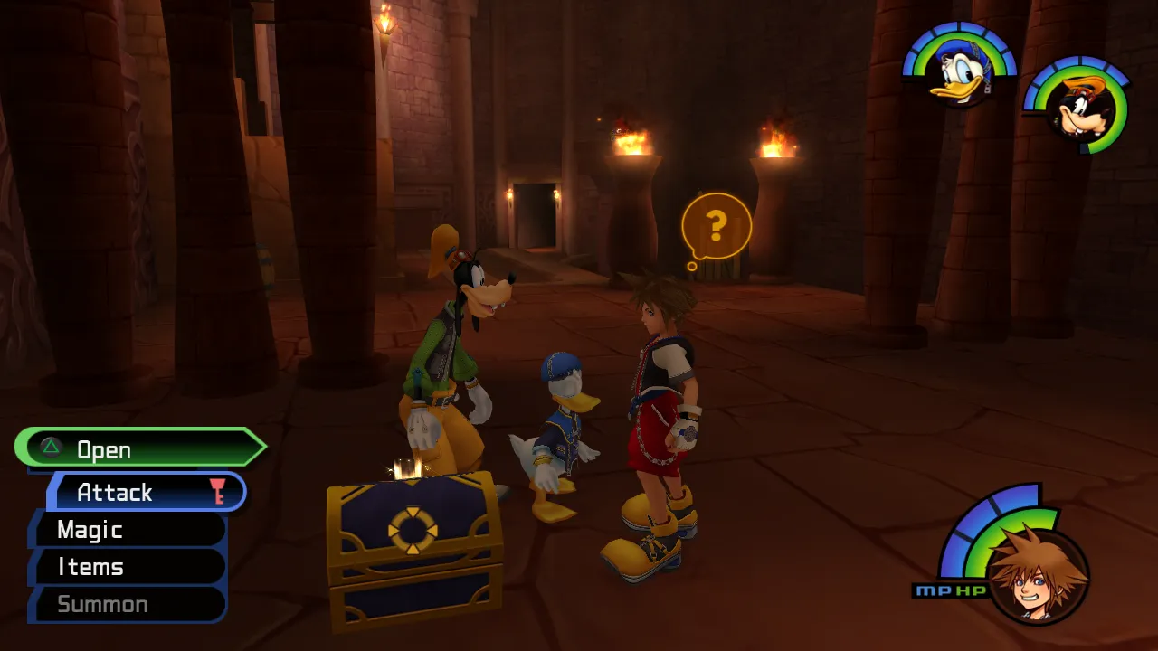 Agrabah Cave of Wonders Entrance White Trinity Chest